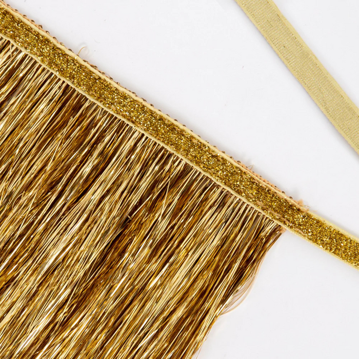 Meri Meri Gold Tinsel Fringe Garland