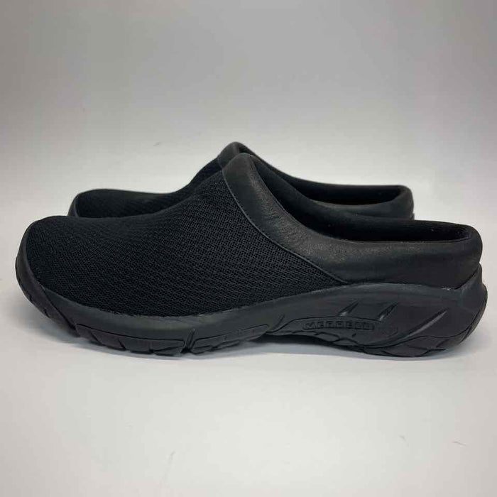 Merrell Size 7.5 Women's Black Solid Clog Shoes