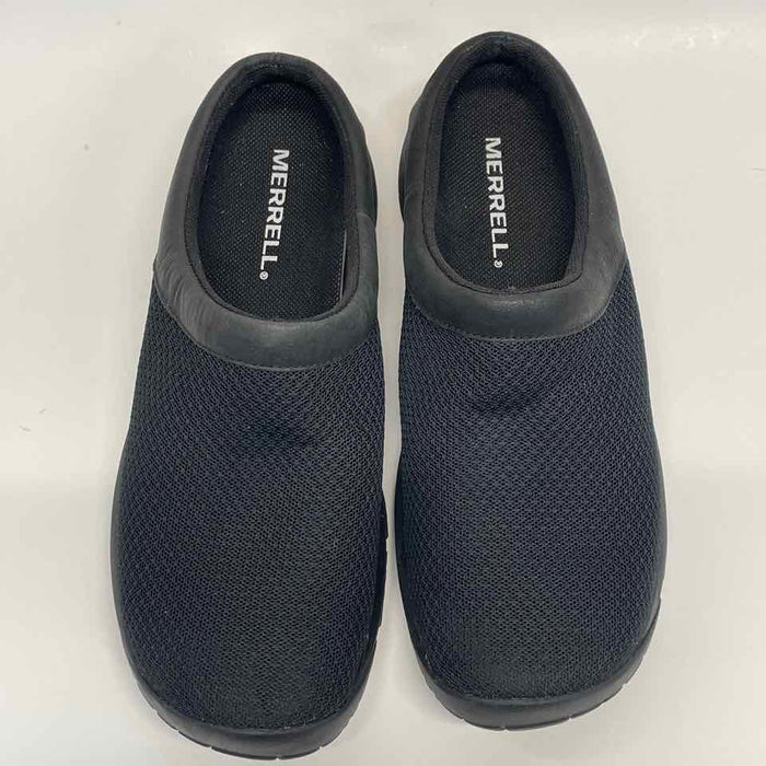 Merrell Size 7.5 Women's Black Solid Clog Shoes