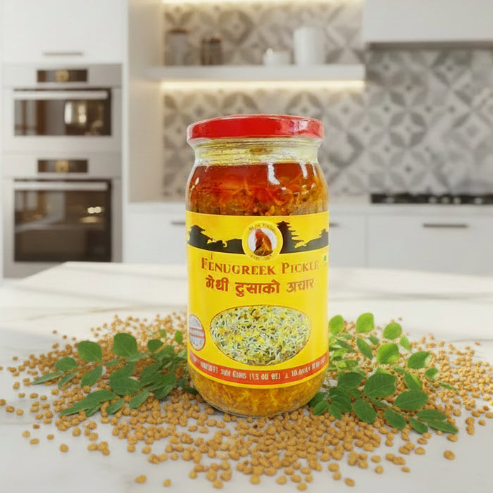 Rato Bhale Fenugreek Pickle