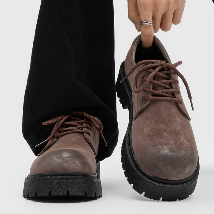 Montague Suede Derby Shoes