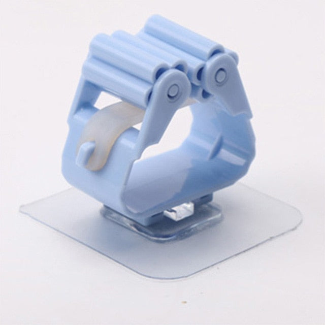 Mop Rack Wall Mounted Mop Holder Broom Holder Hanger - foxberryparkproducts