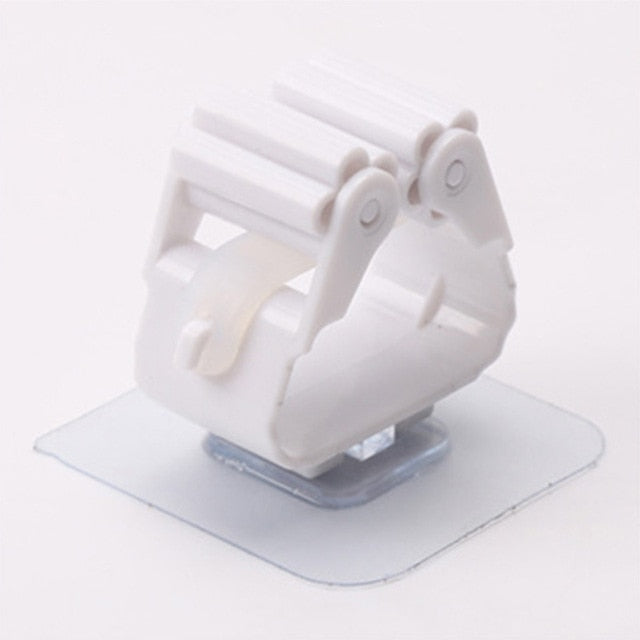 Mop Rack Wall Mounted Mop Holder Broom Holder Hanger - foxberryparkproducts