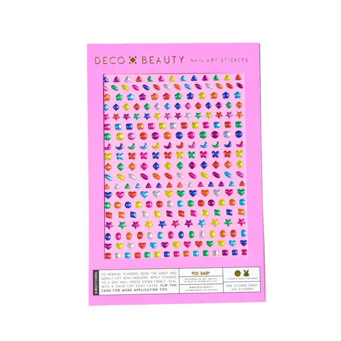 Nail Art Stickers - 90s Baby