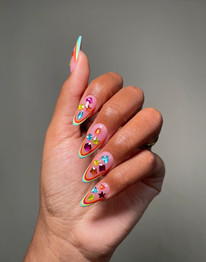 Nail Art Stickers - 90s Baby