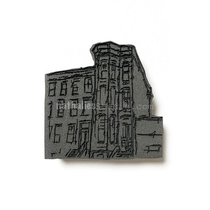Nathalie Kalbach | Brownstone | Foam Stamp