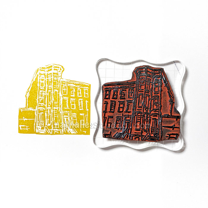 Nathalie Kalbach | Brownstone | Foam Stamp