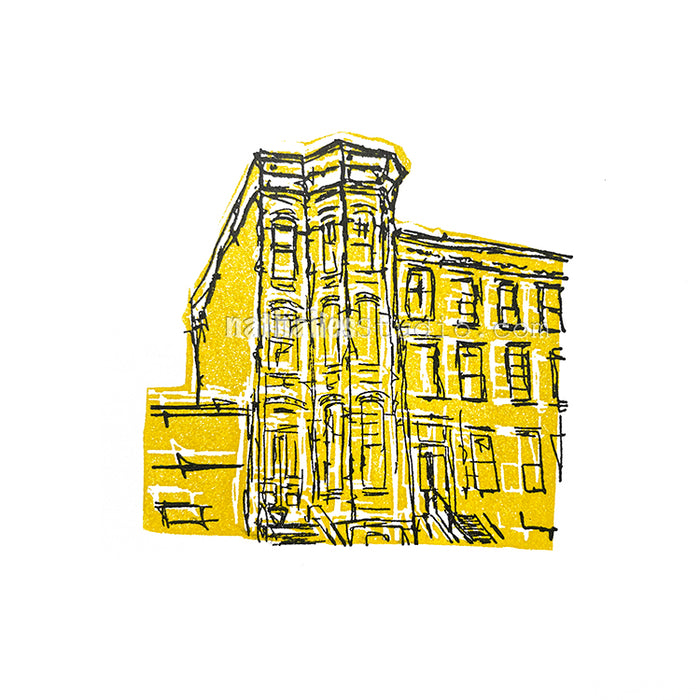 Nathalie Kalbach | Brownstone | Foam Stamp