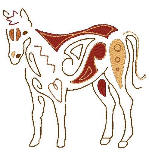 Native Farm [4x4] 11172 Machine Embroidery Designs