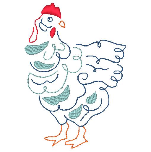 Native Farm [4x4] 11172 Machine Embroidery Designs