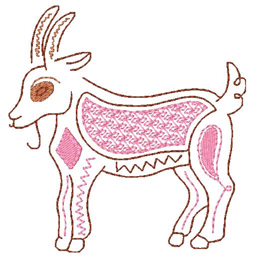 Native Farm [4x4] 11172 Machine Embroidery Designs