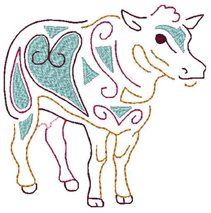 Native Farm [4x4] 11172 Machine Embroidery Designs