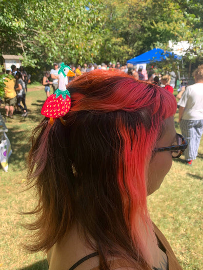 Not Picasso Gooseberry Hair Claw