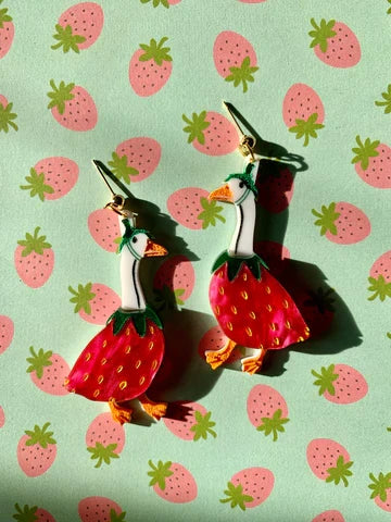 Not Picasso Large Dangle Earrings -