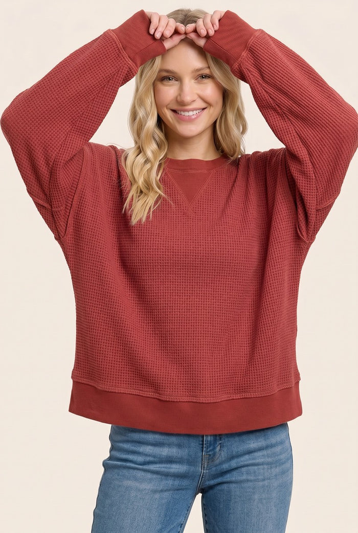 Oversized Thermal Top