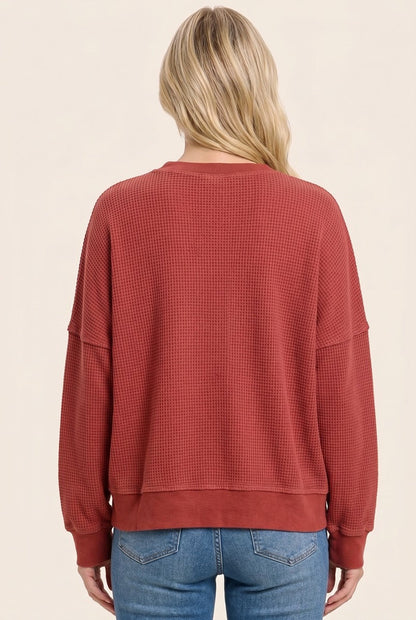 Oversized Thermal Top