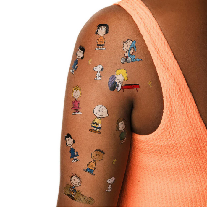 Peanuts Classic Character Tattoo Sheets
