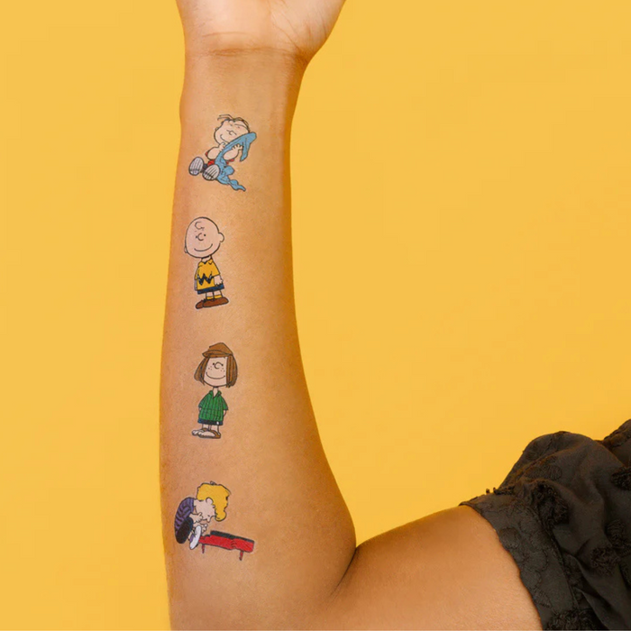 Peanuts Classic Character Tattoo Sheets