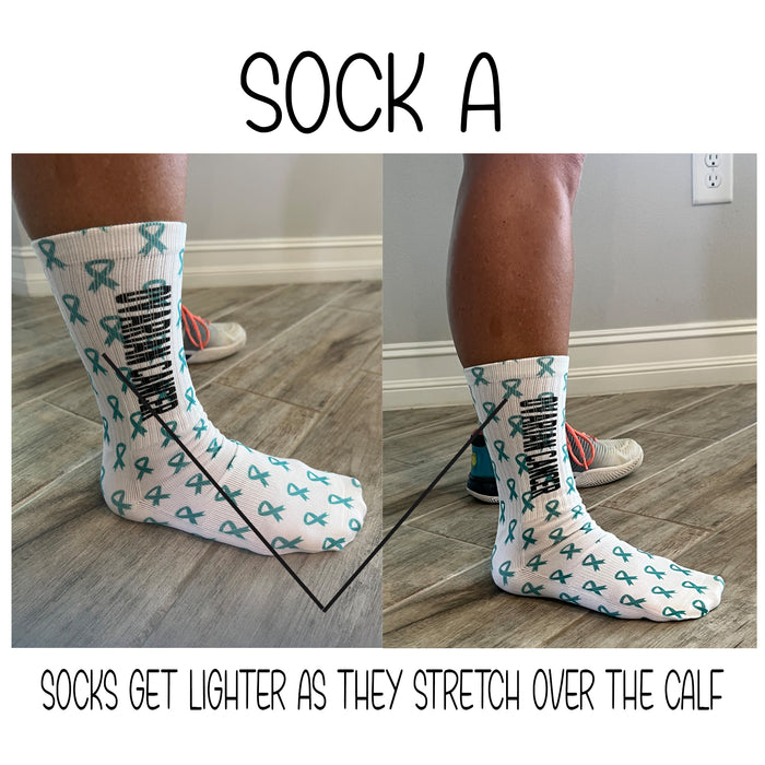 Personalized Bow Crew Socks