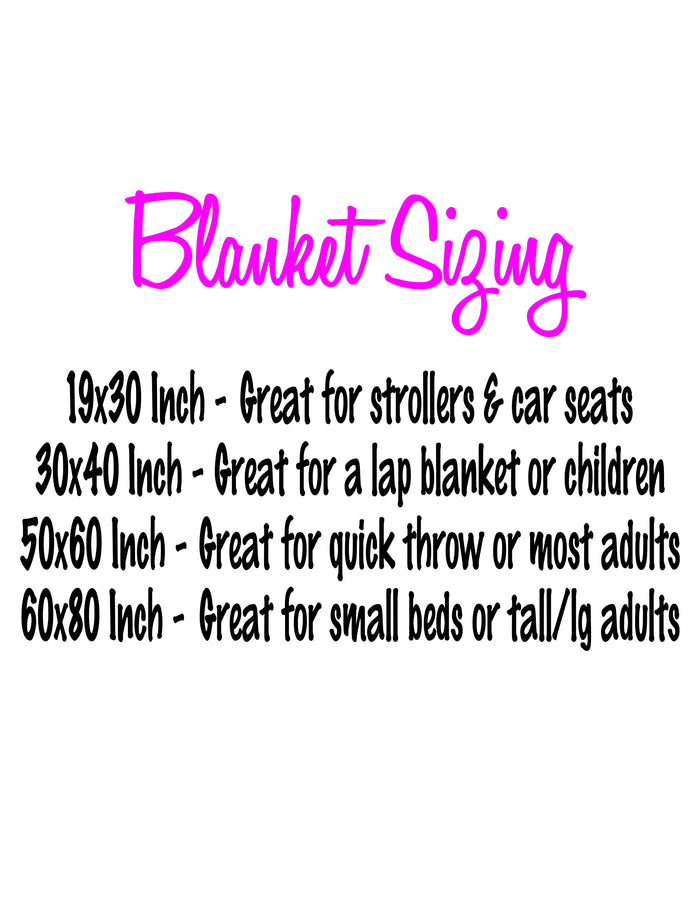 Personalized Bubbles Blanket, Plush Blanket