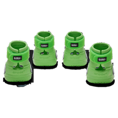 Pet Crocs Dog Boots Green Slime (Croctober) sneakers — style 211352-3WA — photo 4 of 5