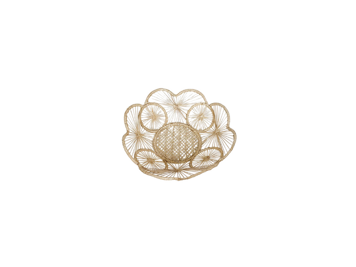 Petals Iraca Bread Basket
