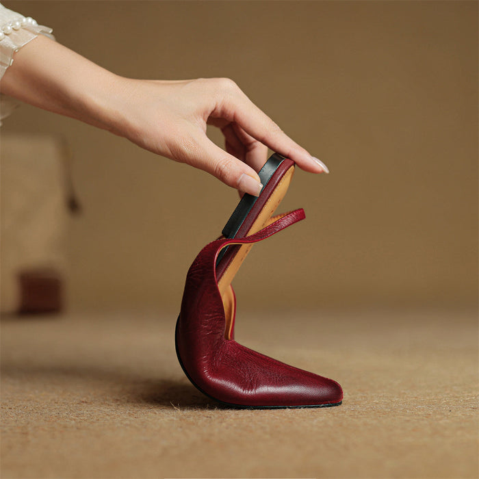 Phoebe Genuine Leather Flats