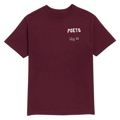 Poets Cee-Lo Burgundy Tee