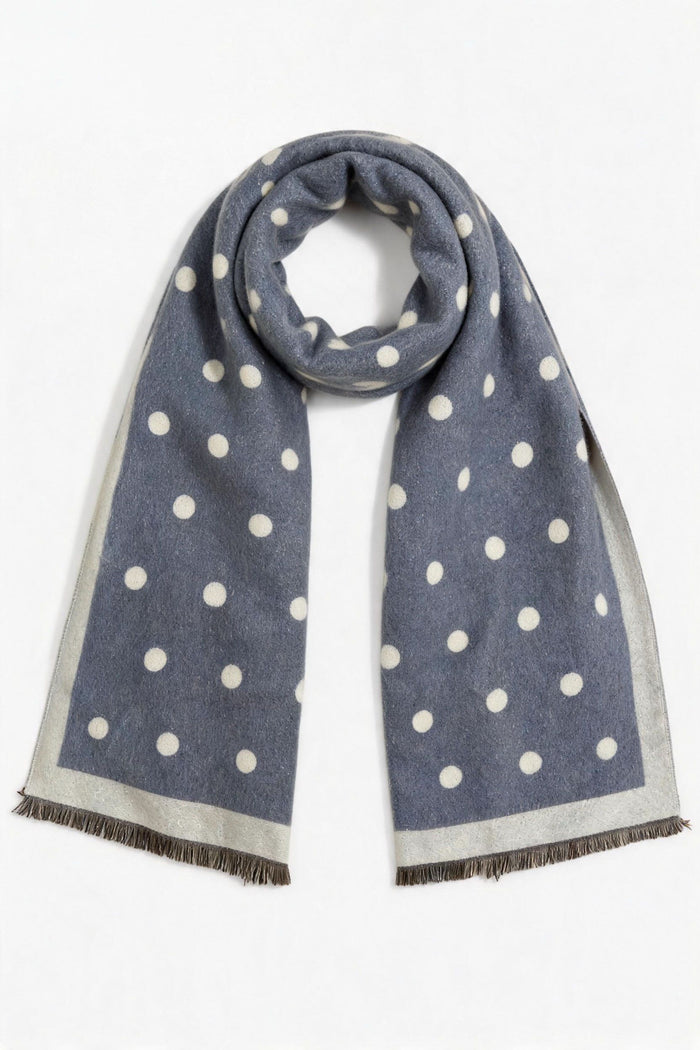 Polka-Dot Viscose-Blend Scarf wholesale - image 1