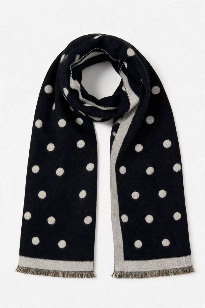 Polka-Dot Viscose-Blend Scarf wholesale - image 4