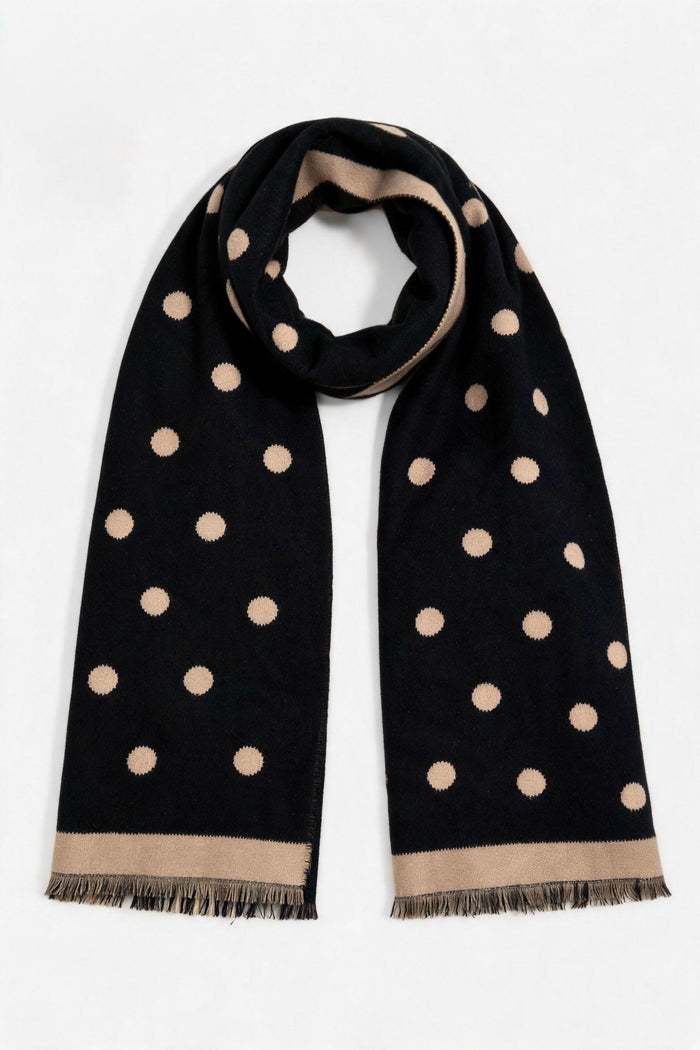 Polka-Dot Viscose-Blend Scarf wholesale - image 5