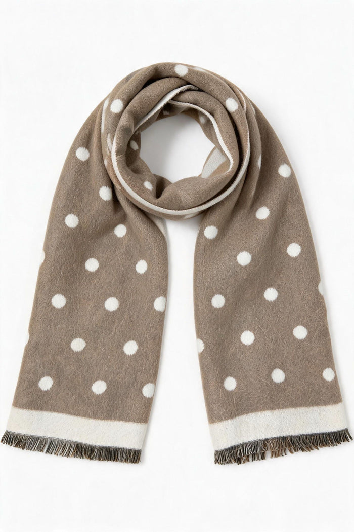 Polka-Dot Viscose-Blend Scarf wholesale - image 6