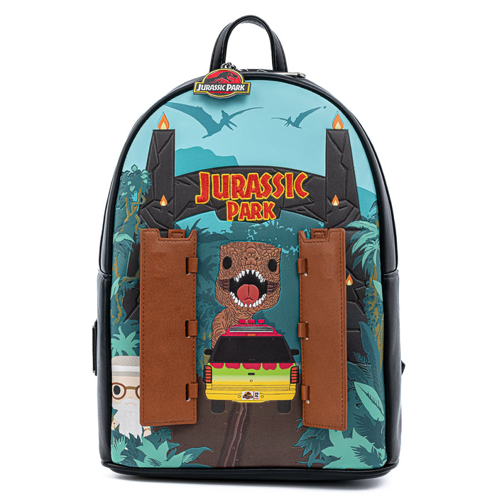 Pop! By Loungefly Jurassic Park Gates Mini Backpack