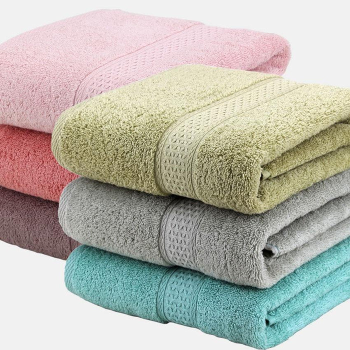 Pure Cotton Super Absorbent Large Towel Bath Towel 70*140 T - foxberryparkproducts