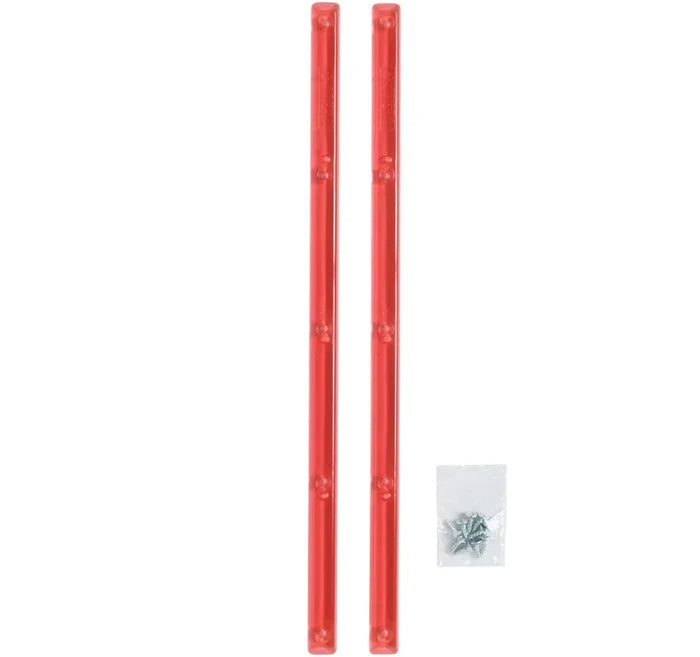 Red Clear Rails