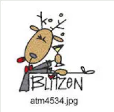 Reindeer Names [4x4] # 10079