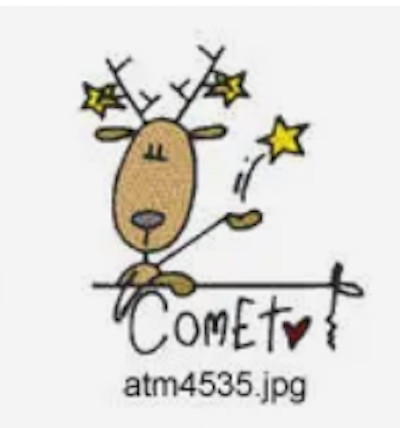 Reindeer Names [4x4] # 10079