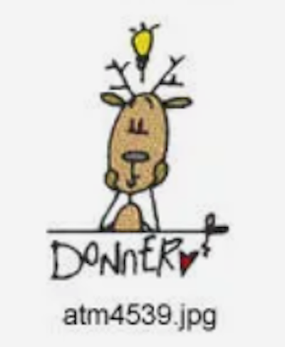 Reindeer Names [4x4] # 10079