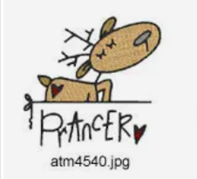 Reindeer Names [4x4] # 10079