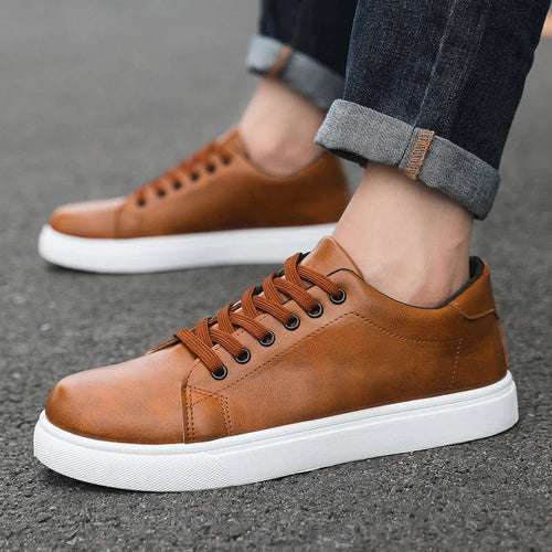Rhys Leather Trainers