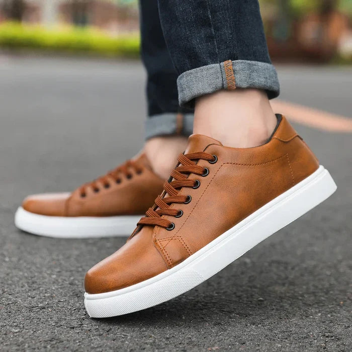 Rhys Leather Trainers