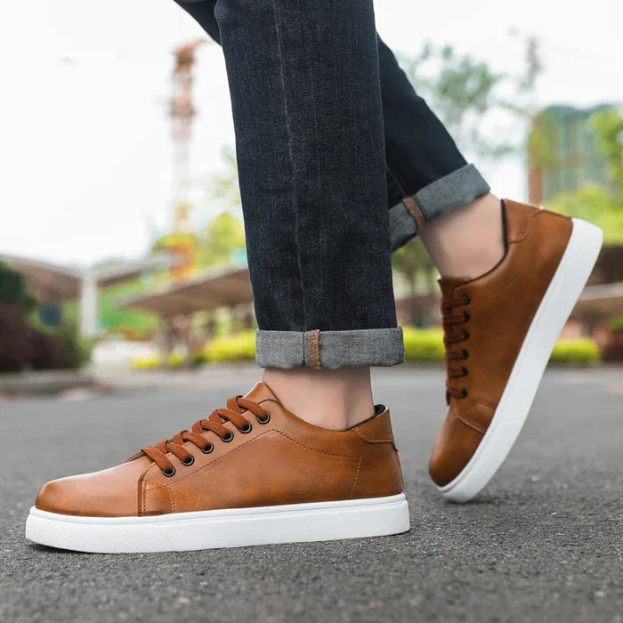 Rhys Leather Trainers