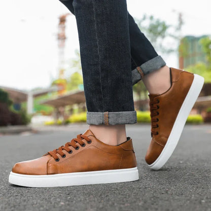 Rhys Leather Trainers