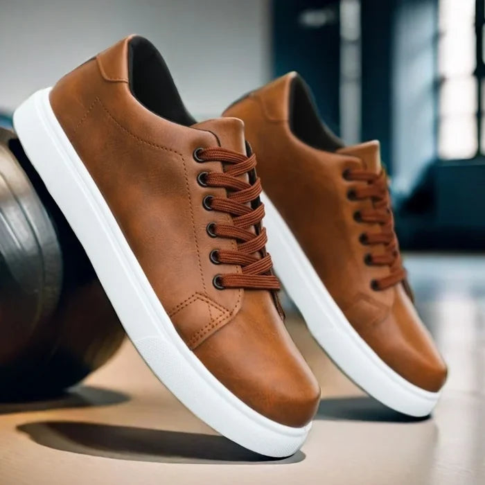 Rhys Leather Trainers