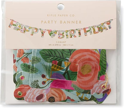 Rifle Paper Co. 'Happy Birthday' Banner - Garden Party