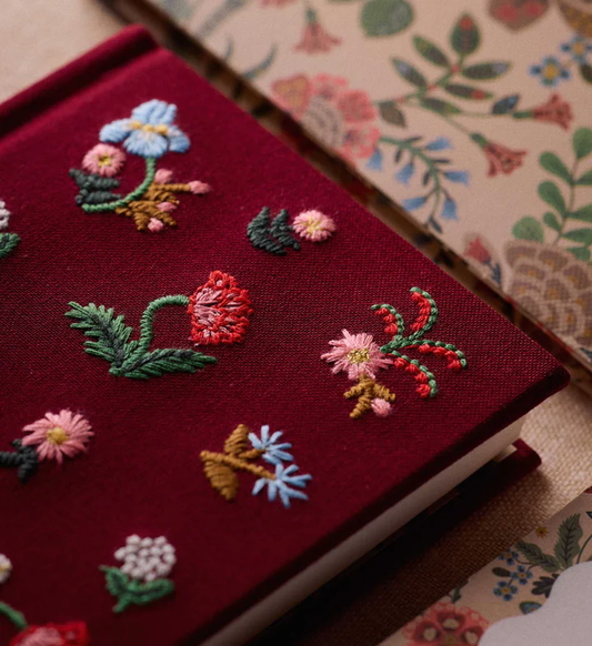 Rifle Paper Co. Mini Embroidered Journal - Gracie