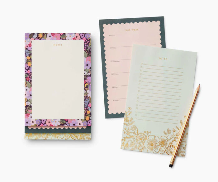 Rifle Paper Tiered Notepad - Garden Party