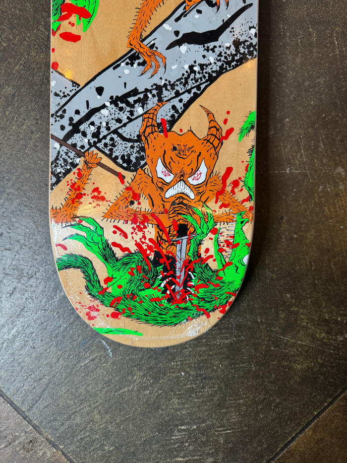 Riley Hawk Toxic Rats Deck - 8.12
