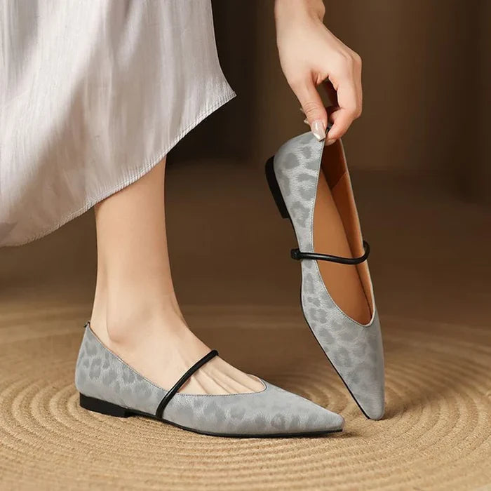 Rory Leather Flats