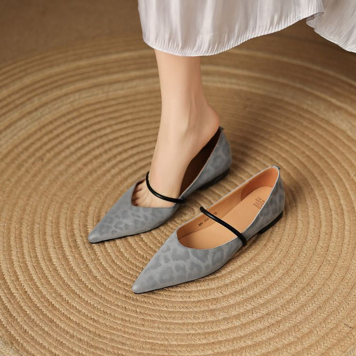 Rory Leather Flats
